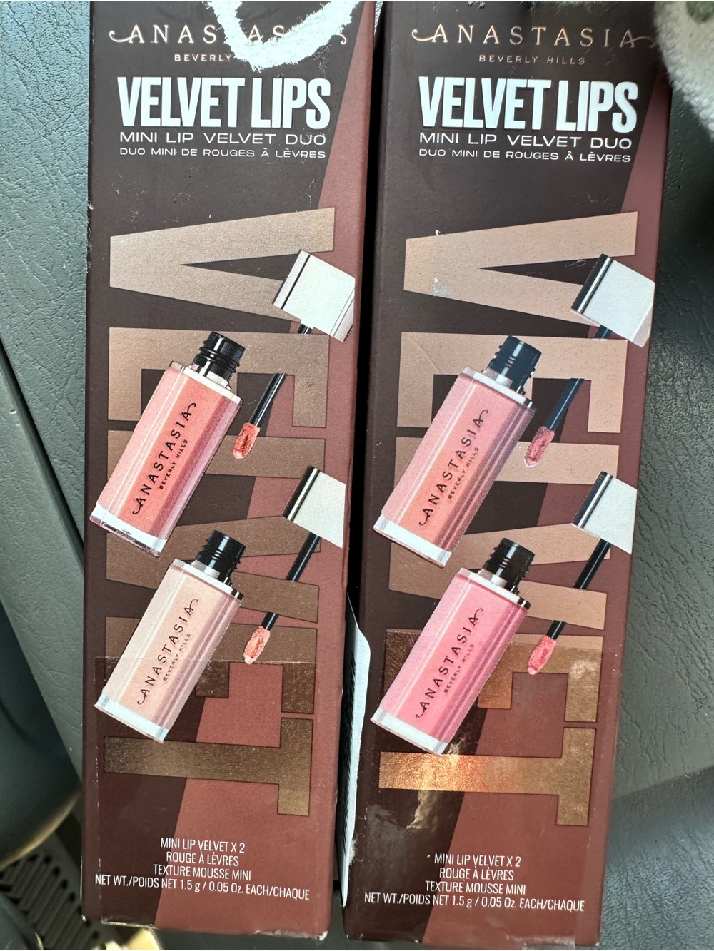 Anastasia Beverly Hills Velvet Lips Mini Duo — x2 sets
